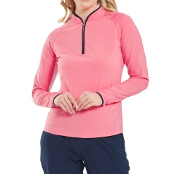 1/4 Zip Ls Sun Protection Shirt-FootJoy New