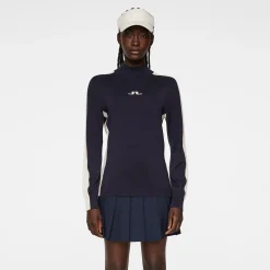 Adia Knitted Sweater Blå-J.Lindeberg Hot