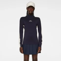 Adia Knitted Sweater Blå-J.Lindeberg Hot