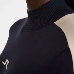 Adia Knitted Sweater Blå-J.Lindeberg Hot