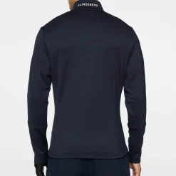 Aerial Quarter Zip Mid Layer Blå-J.Lindeberg New
