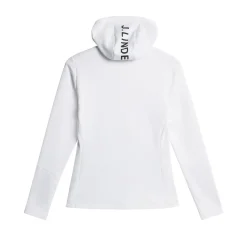Aerialle Zip Hood Vit-J.Lindeberg Discount