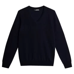 Amaya Knitted Sweater Blå-J.Lindeberg Clearance