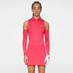 Amelie Mid Skirt Röd-J.Lindeberg Online