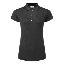 Animal Print Cap Sleeve Lisle Svart-FootJoy Online