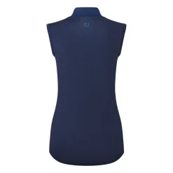 Animal Print Sleeveless Lisle Blå-FootJoy New