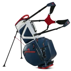 Aqua Hybrid 4 Blå Röd-Big Max