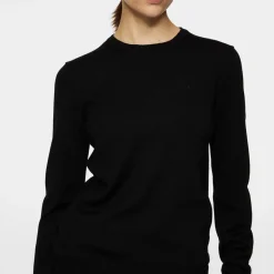 Aria Knitted Sweater Svart-J.Lindeberg Clearance