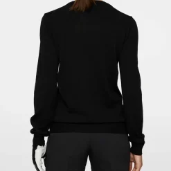 Aria Knitted Sweater Svart-J.Lindeberg Clearance