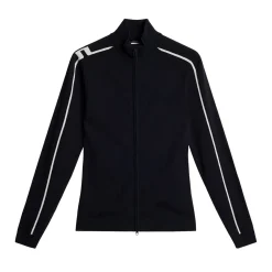 Aubree Knitted Zip Sweater Blå-J.Lindeberg Sale