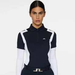 Bea Polo Blå-J.Lindeberg New