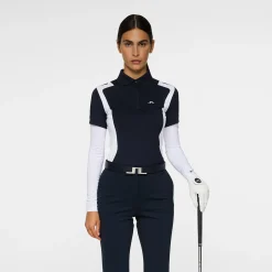 Bea Polo Blå-J.Lindeberg New