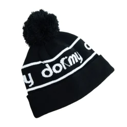 Bobble Hat 2.0 Svart Vit-Dormy New