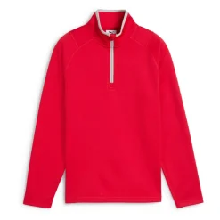 Boys Waffle Fleece 1/4 Zip-Puma