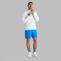 Brushed Back Tech Quarter Zip Vit-G/Fore