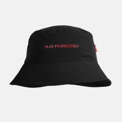 Bucket Hat Svart-Ghost Golf Outlet
