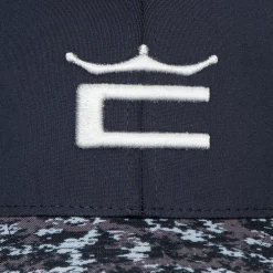 Camo Crown C Snapback Cap Blå-Cobra Best