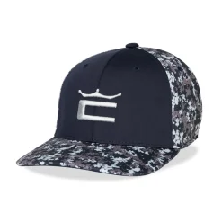 Camo Crown C Snapback Cap Blå-Cobra Best