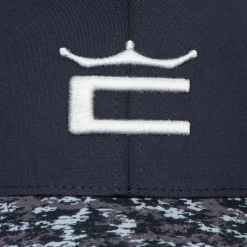 Camo Crown C Snapback Cap Blå-Cobra Best