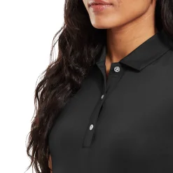 Cap Sleeve Lisle Svart-FootJoy Sale