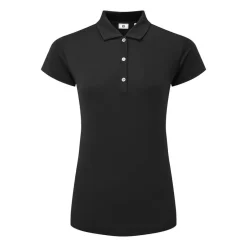 Cap Sleeve Lisle Svart-FootJoy Sale