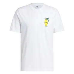 Chip In Nyc Graphic T-Shirt Vit-Adidas Outlet