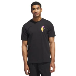 Chip In Nyc Graphic T-Shirt Svart-Adidas Clearance