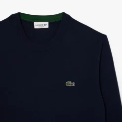 Classic Crew Neck Blå-Lacoste Hot