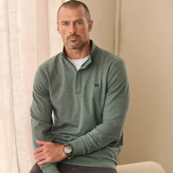 Cloud Quarter Zip 2.-Travis Mathew