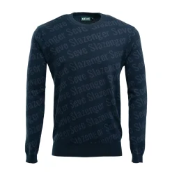 Collab Sweater Blå-Seve Hot