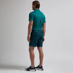 Contrast Floral 4-Way Stretch Blå-G/Fore Hot