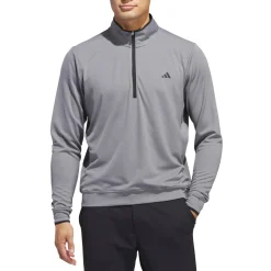 Core Lightweight Half-Zip Grå-Adidas Sale