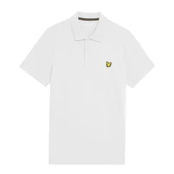 Core Polo Shirt Vit-Lyle & Scott Clearance