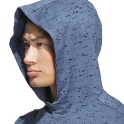 Core Print Hoodie Blå-Adidas Hot