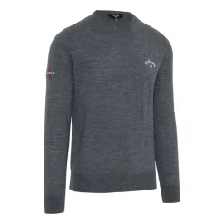 Crew Neck Merino Mix Sweater-Callaway Outlet