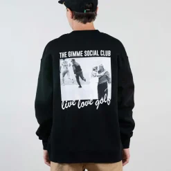 Crew Open -95 Svart-The Gimme Tour Discount