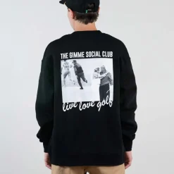 Crew Open -95 Svart-The Gimme Tour Discount