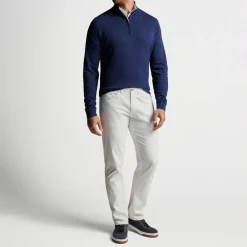 Crown Comfort Pullover Blå-Peter Millar Discount