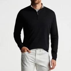 Crown Comfort Pullover Svart-Peter Millar New