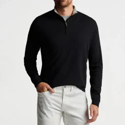 Crown Comfort Pullover Svart-Peter Millar New