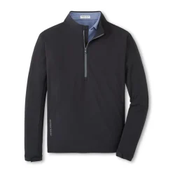 Dunes Half-Zip Svart-Peter Millar Sale