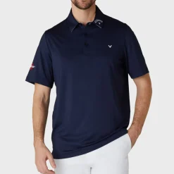 Emea Ss Odyssey Polo Blå-Callaway Discount
