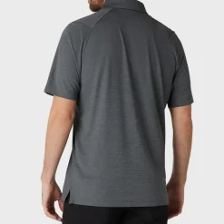 Emea Ss Ventilated Jacquard Polo Svart-Callaway New