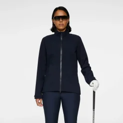 Evertine Rain Jacket Blå-J.Lindeberg Best
