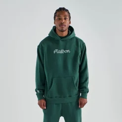 Fesque Hoodie Grön-Malbon Golf Best