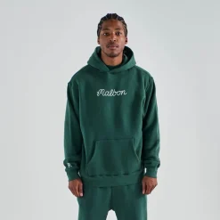 Fesque Hoodie Grön-Malbon Golf Best