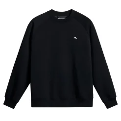Finn Crew Neck Svart-J.Lindeberg Online