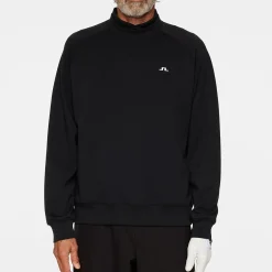 Finn Crew Neck Svart-J.Lindeberg Online
