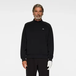 Finn Crew Neck Svart-J.Lindeberg Online