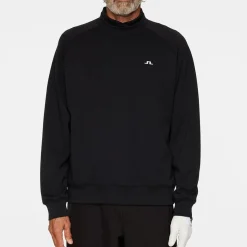 Finn Crew Neck Svart-J.Lindeberg Online